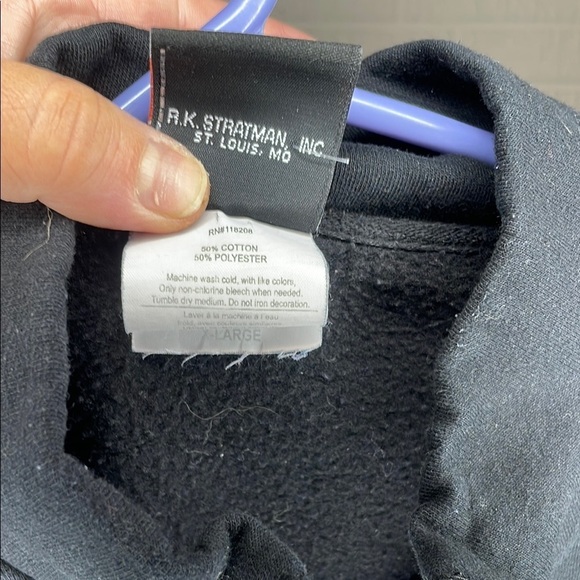 Harley-Davidson Black Men's Sweatshirt Jacket - Picture 3 of 4